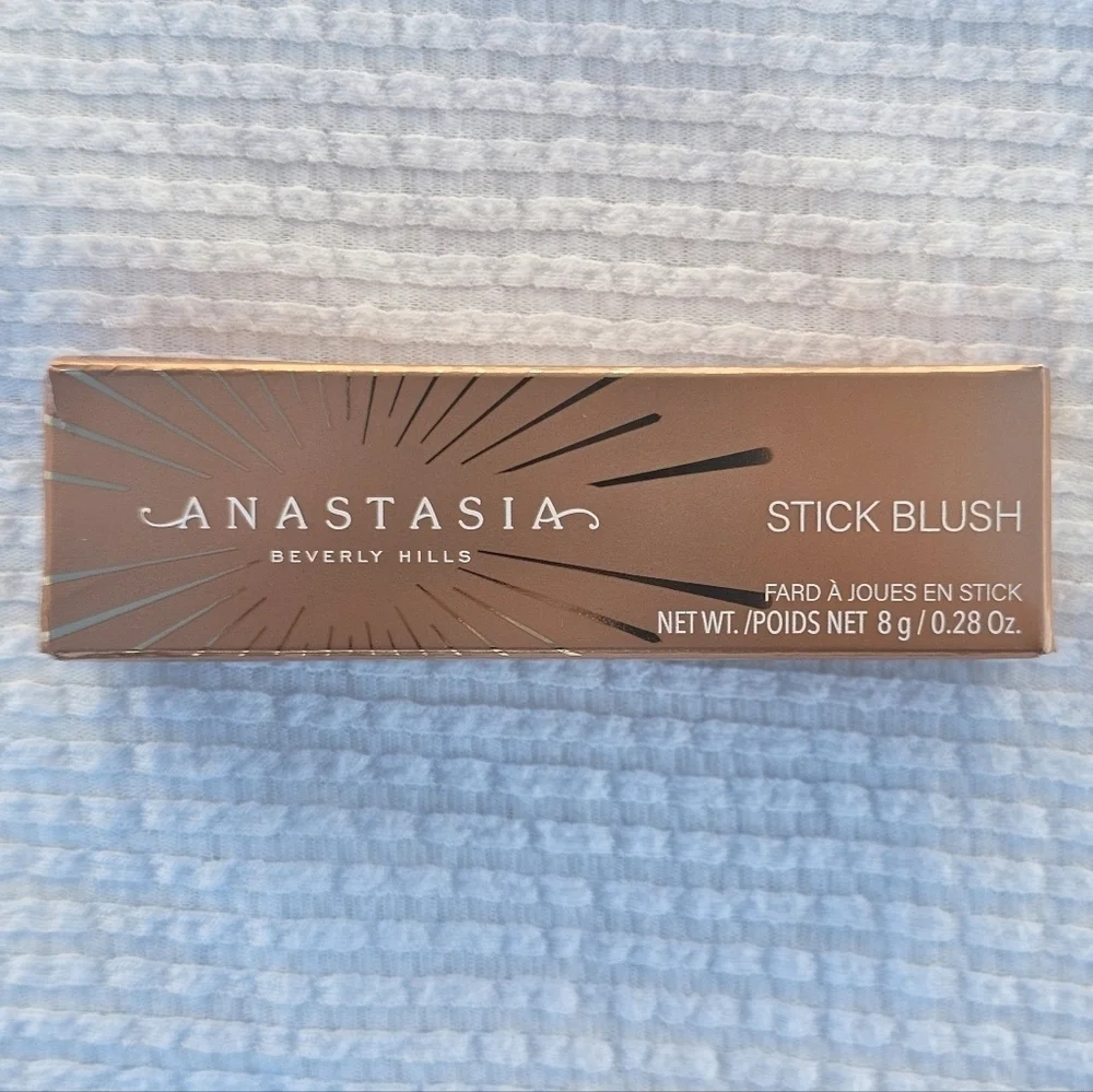 Anastasia Beverly Hills Stick Blush Shade Soft Rose Cream Blush with Brush